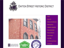 Tablet Screenshot of daytonstreethistoric.org
